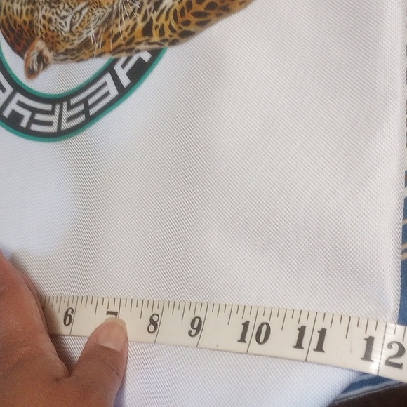 EFFY Brand Cheetah Logo Canvas/Nylon Tote - Picture 10 of 11